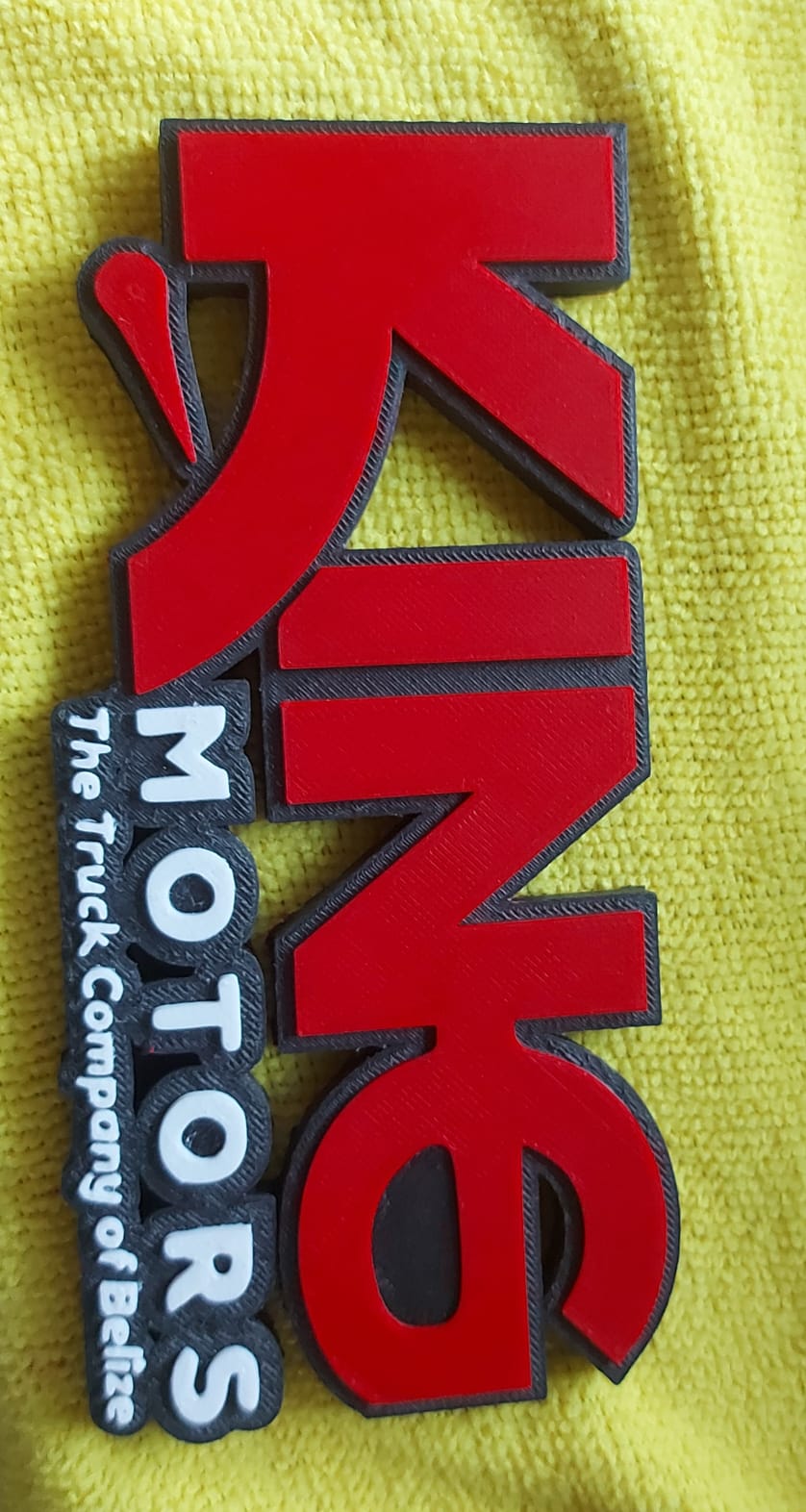 3D Printed Decal — 3D printed by Moon Studio 3D